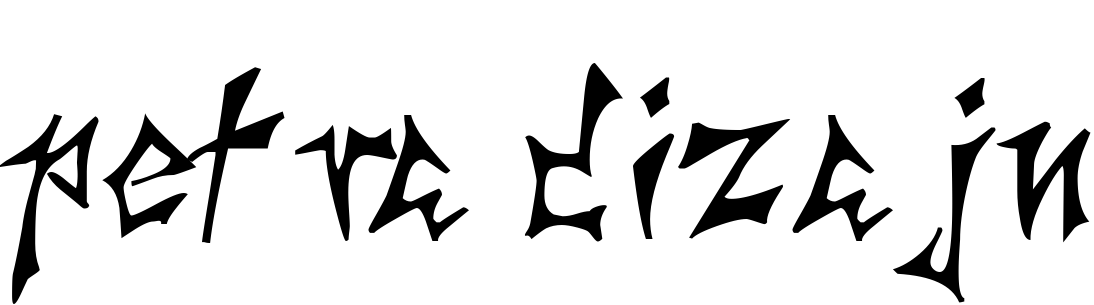 Font petra dizajn