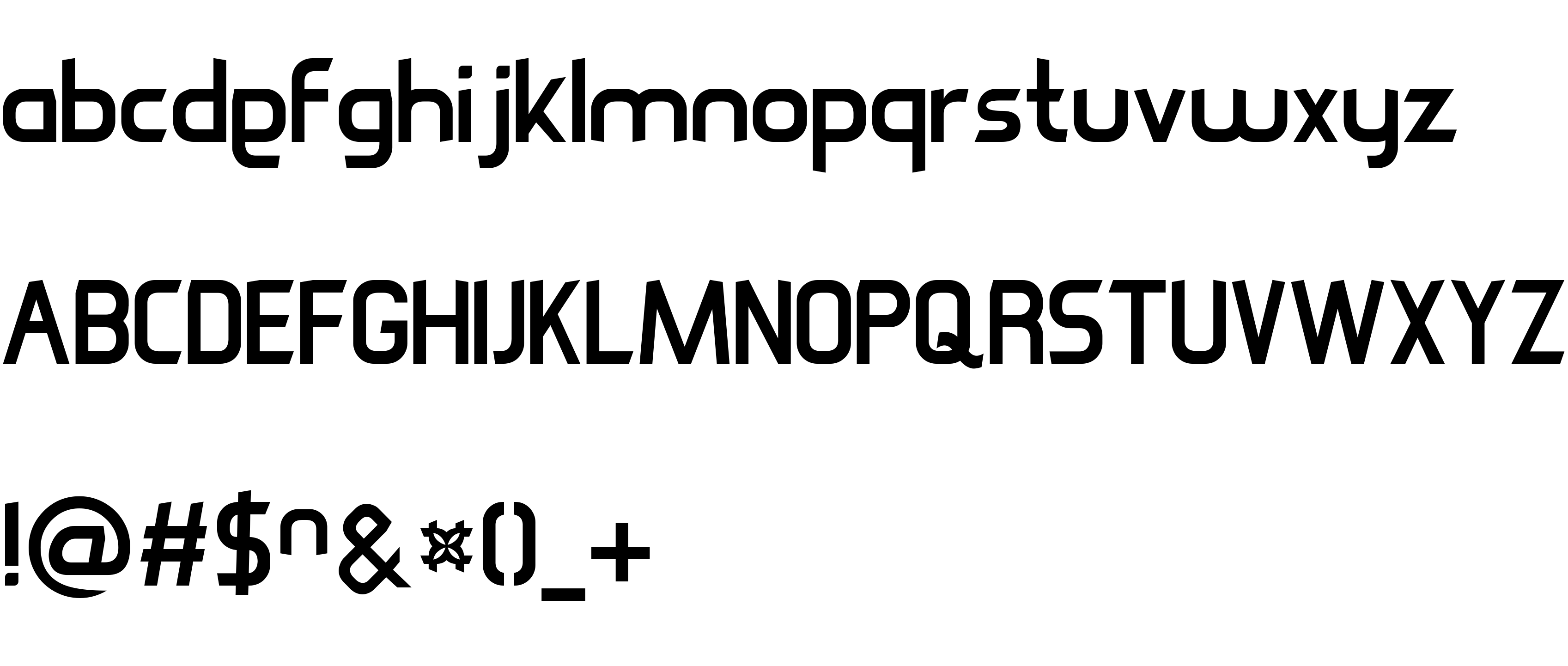 Preview font Arabic-R-2013