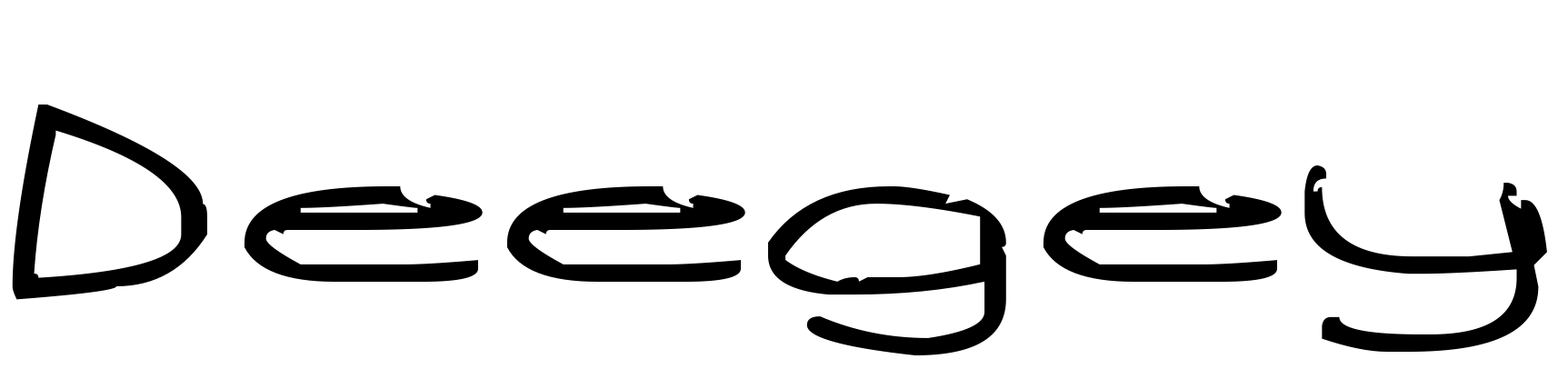 Font Deegey