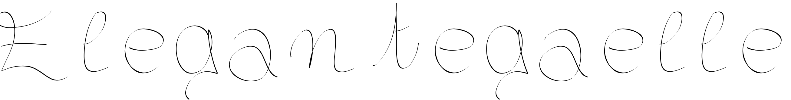 Font Elegantegaelle