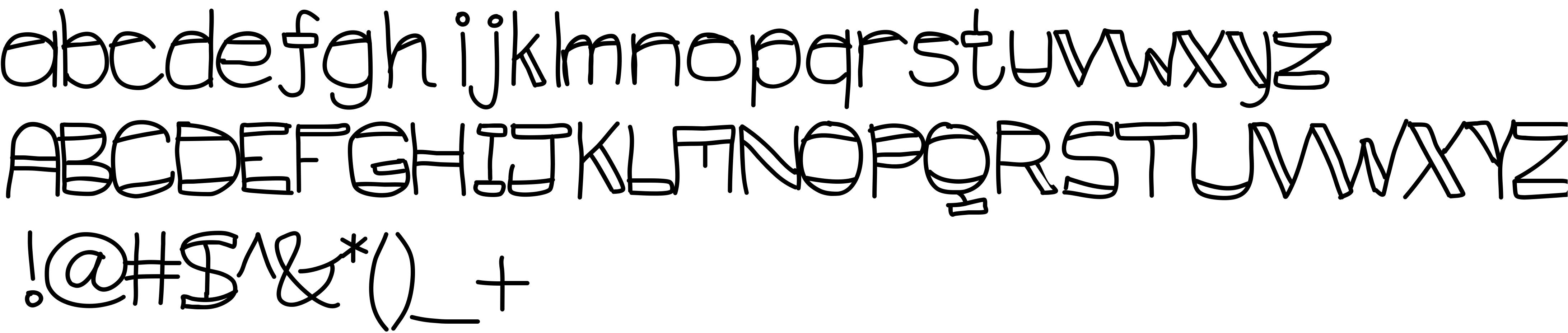 Preview font Calculus