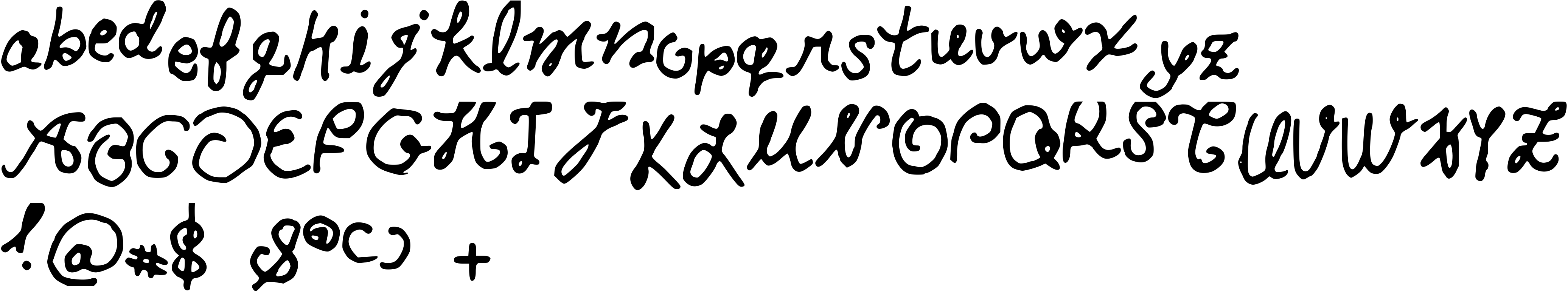 Preview font SAEnglishTeaParty