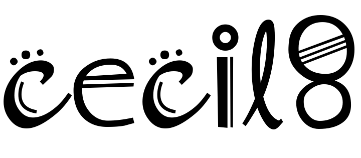 Font cecil8