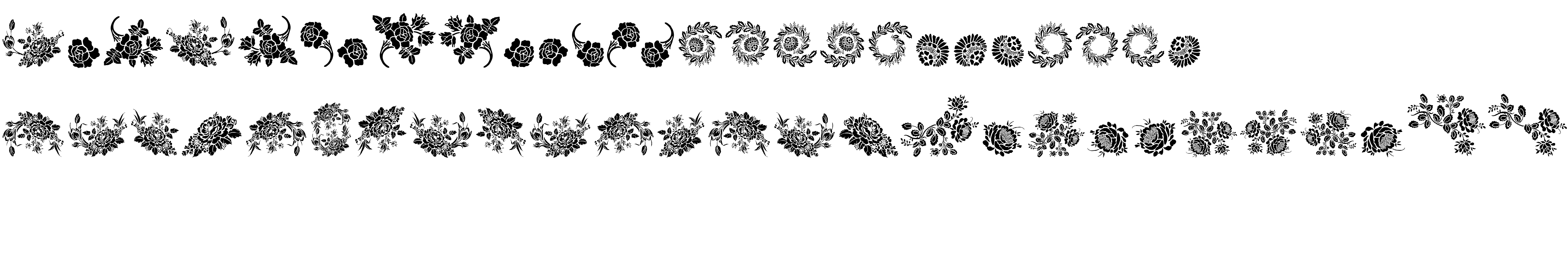 Preview font Floreale Two
