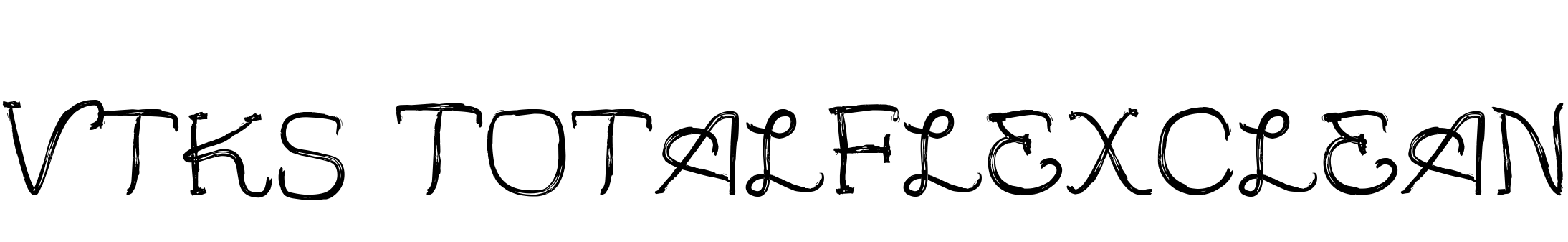 Font Vtks TotalFlexClean