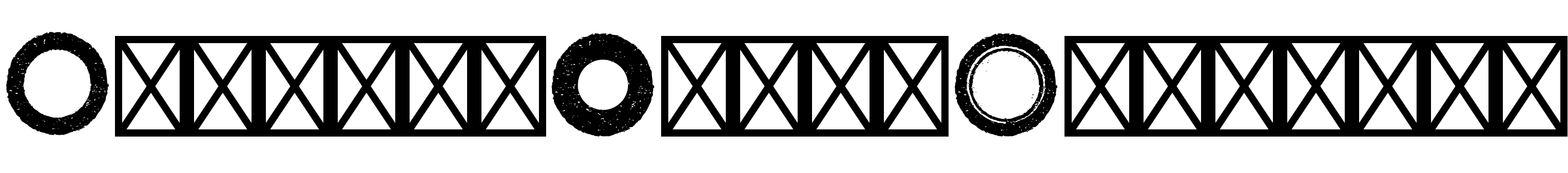 Font Dauber Hand Numerals