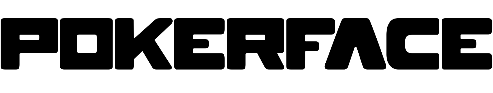 Font POKERFACE