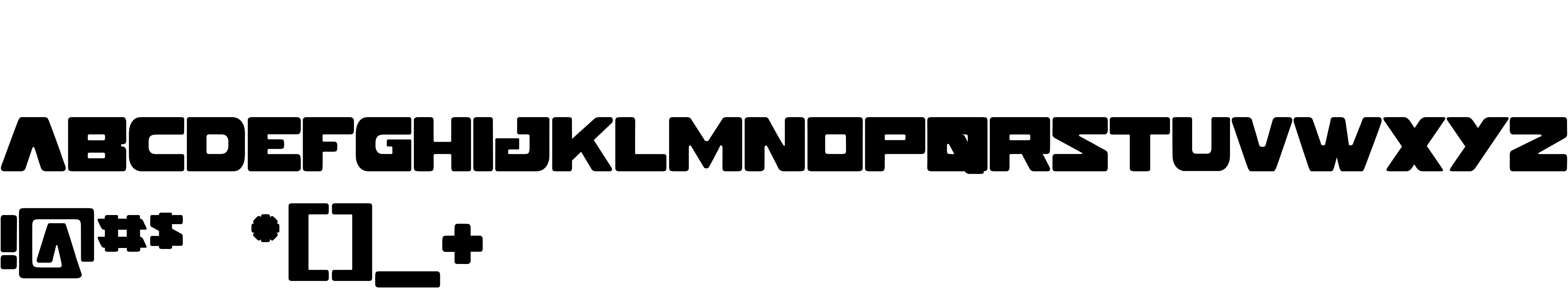 Preview font POKERFACE