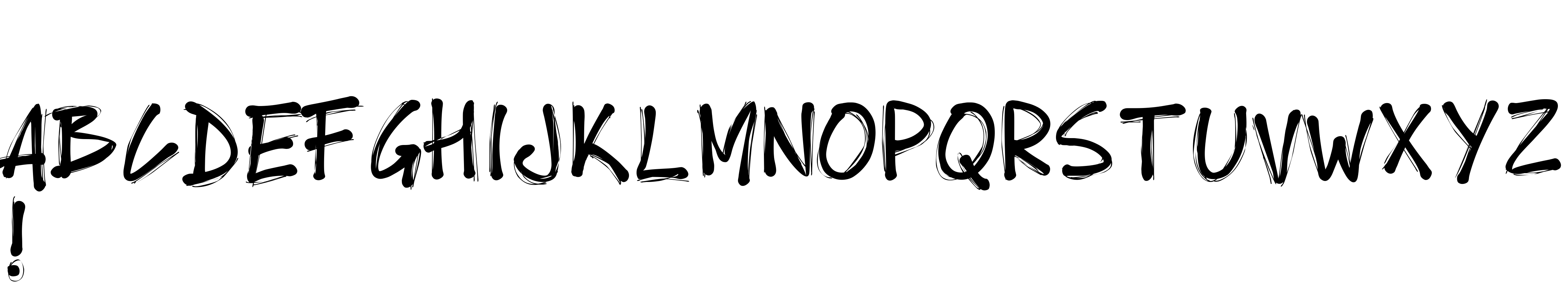 Preview font PWBoldToon