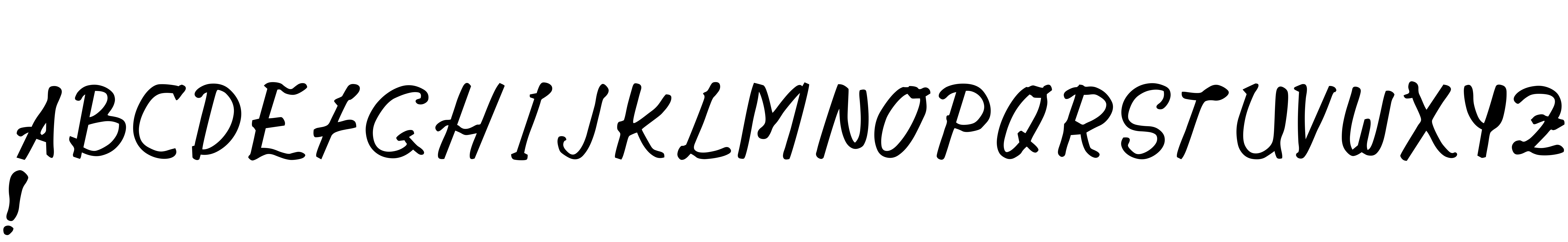 Preview font SayapKanan