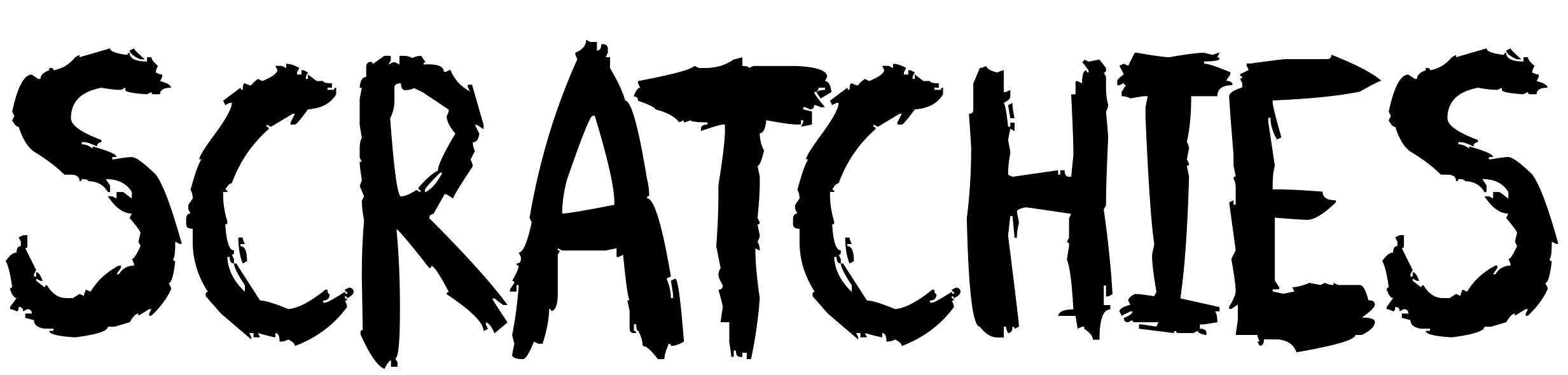 Font Scratchies