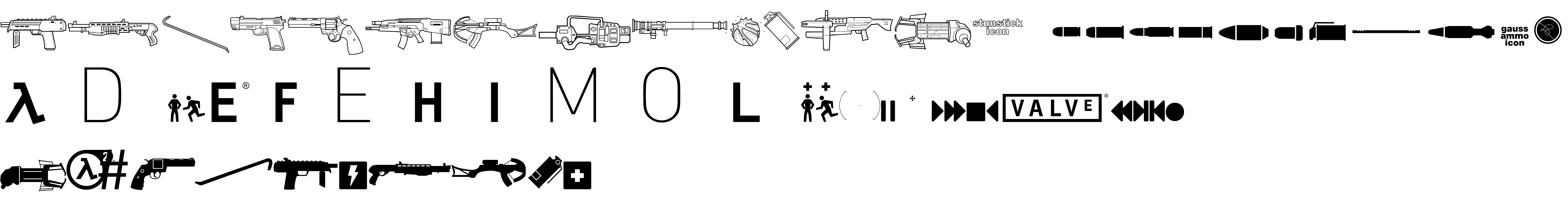 Preview font HalfLife2