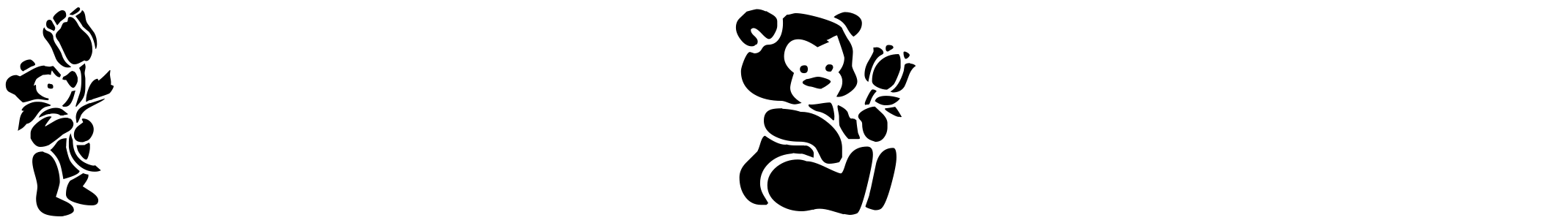 Font TeddyBears2