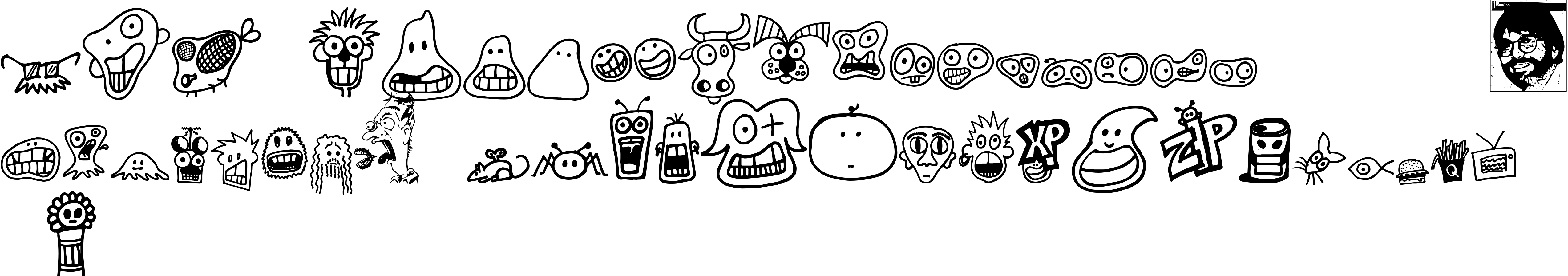 Preview font PHILBATS