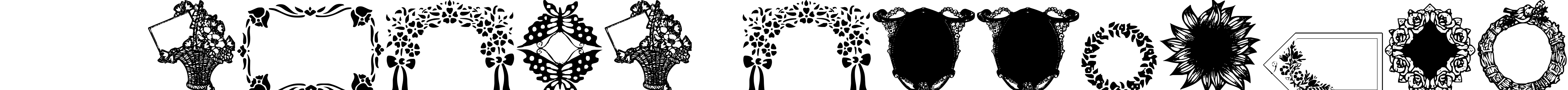 Font WWFloralGreetings