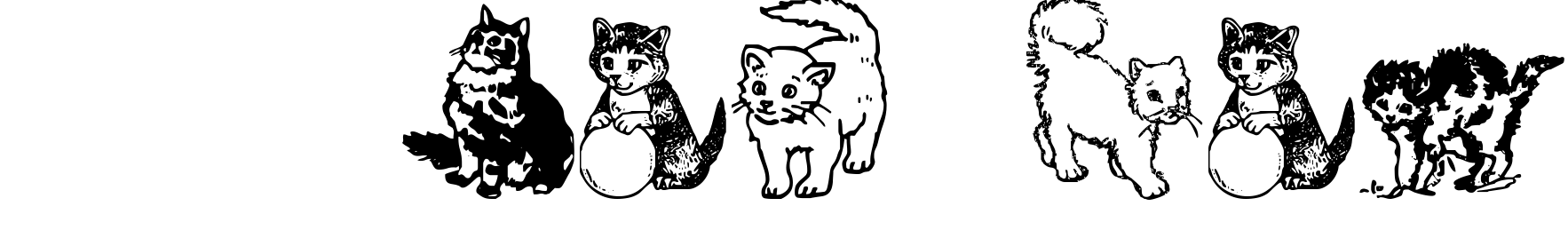 Font WWKuteKats