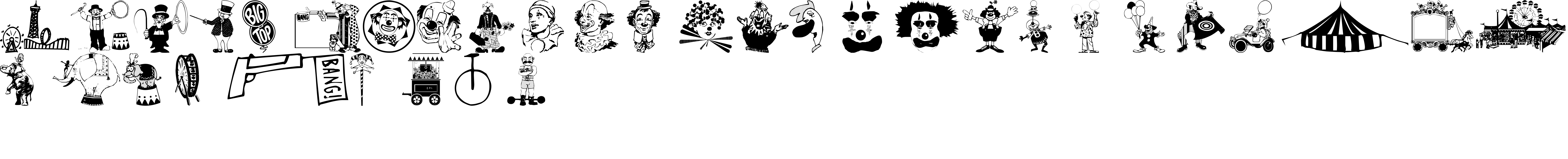Preview font wmcircus1