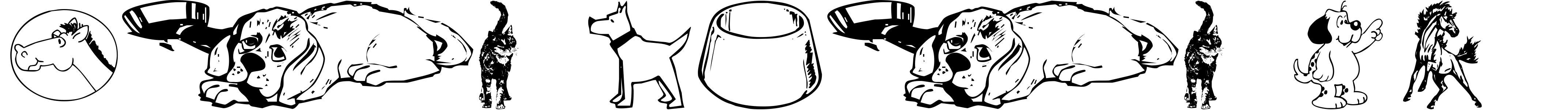 Font wmanimals1
