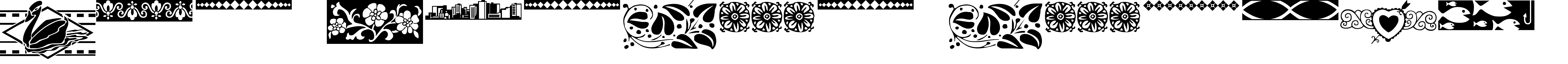Font LCR Border Designz