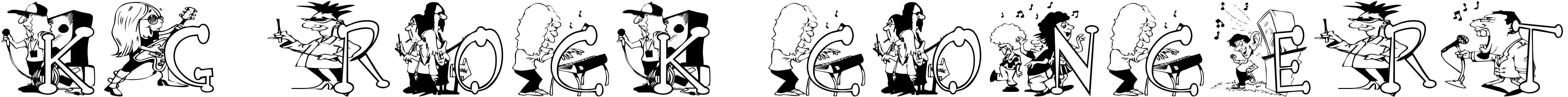 Font KG ROCK CONCERT