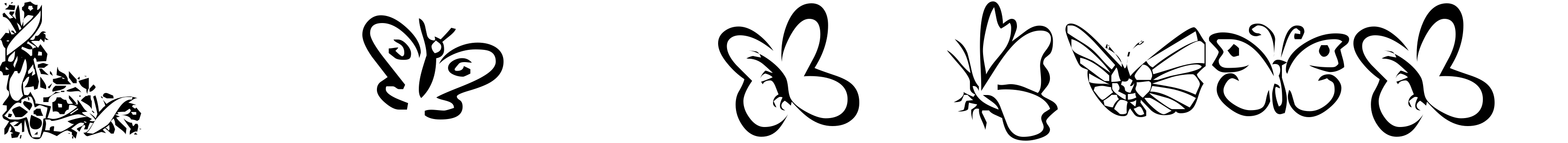 Font KR Butterflies