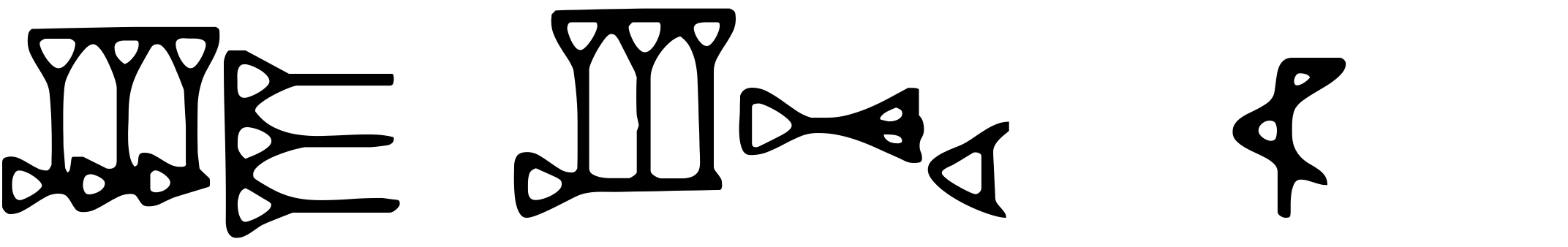 Font DH Ugaritic