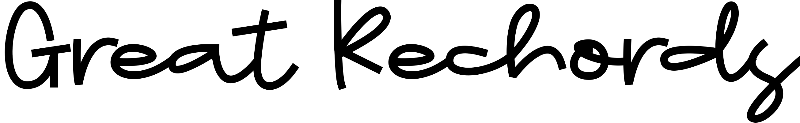 Font Great Rechords