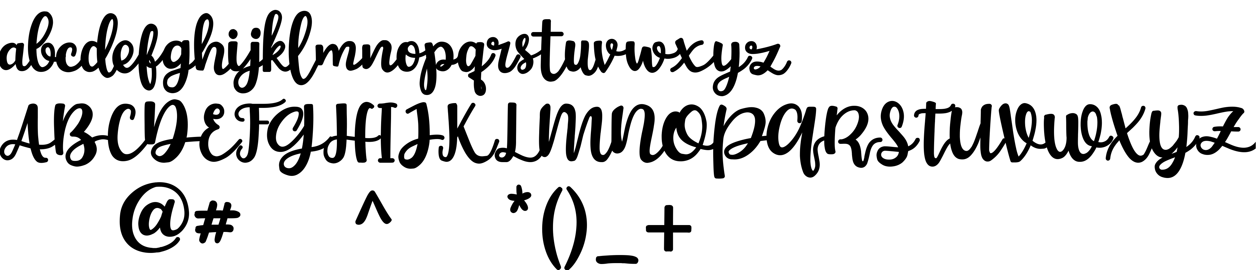 Preview font Andaresta_Demo