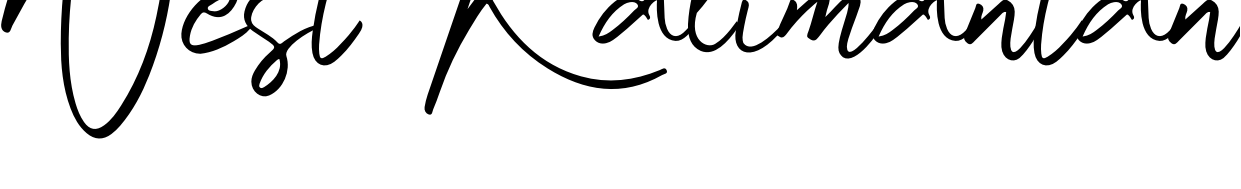 Font West Kalimantan