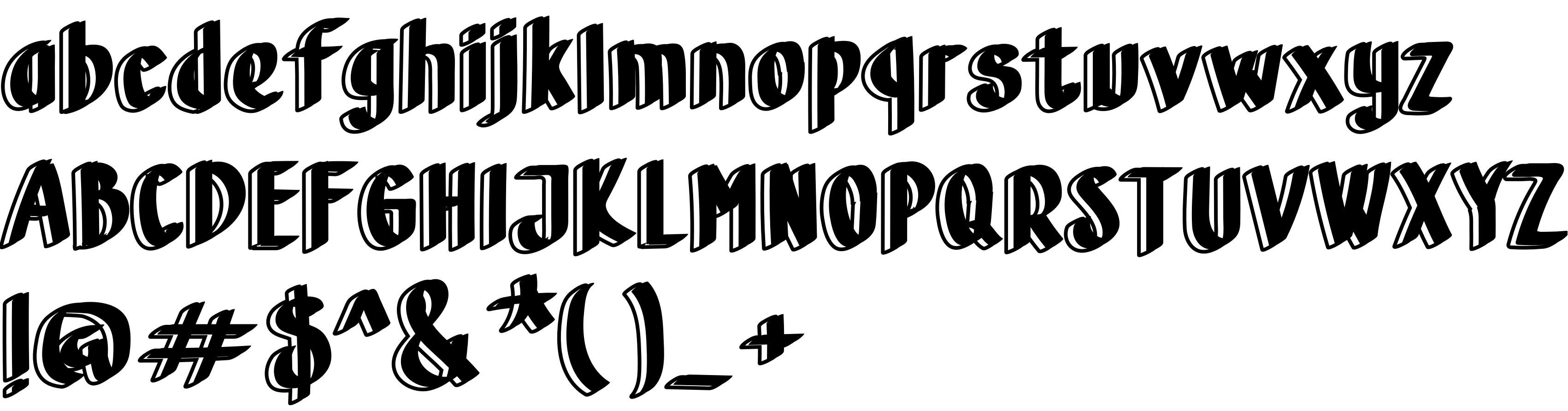 Preview font Walking Walking