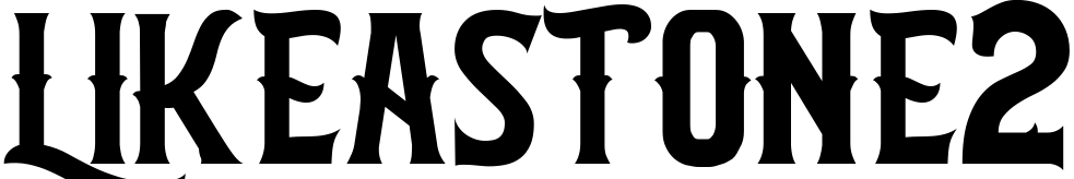 Font LIKEASTONE2