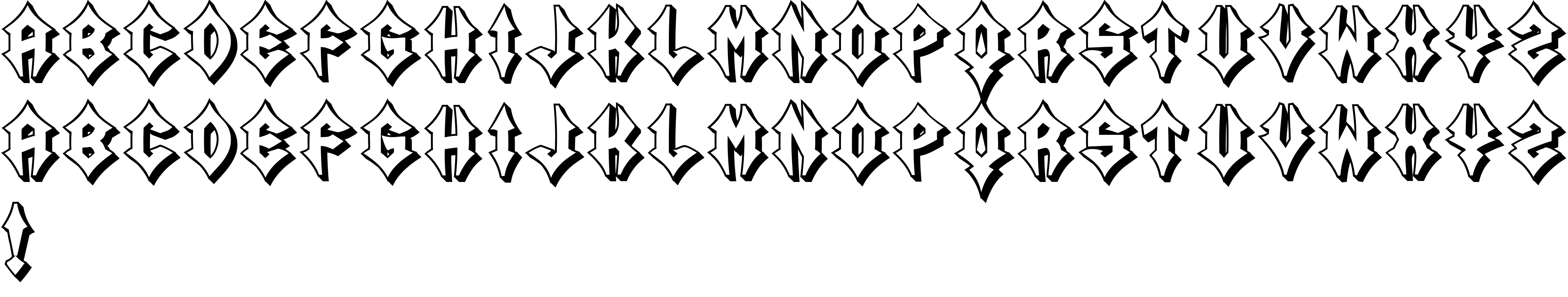 Preview font Mutant