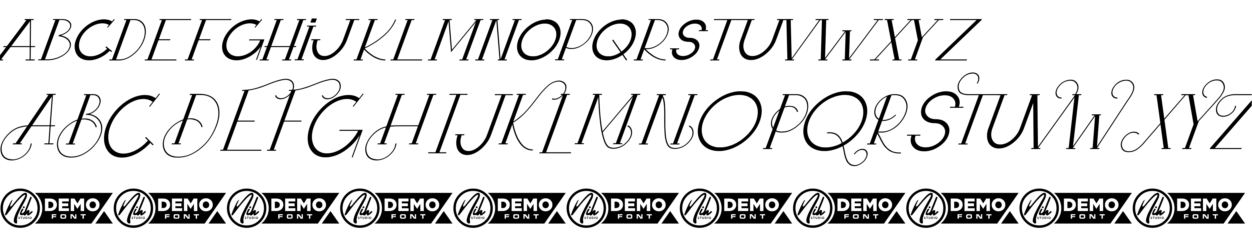 Preview font Arkadelphia Demo