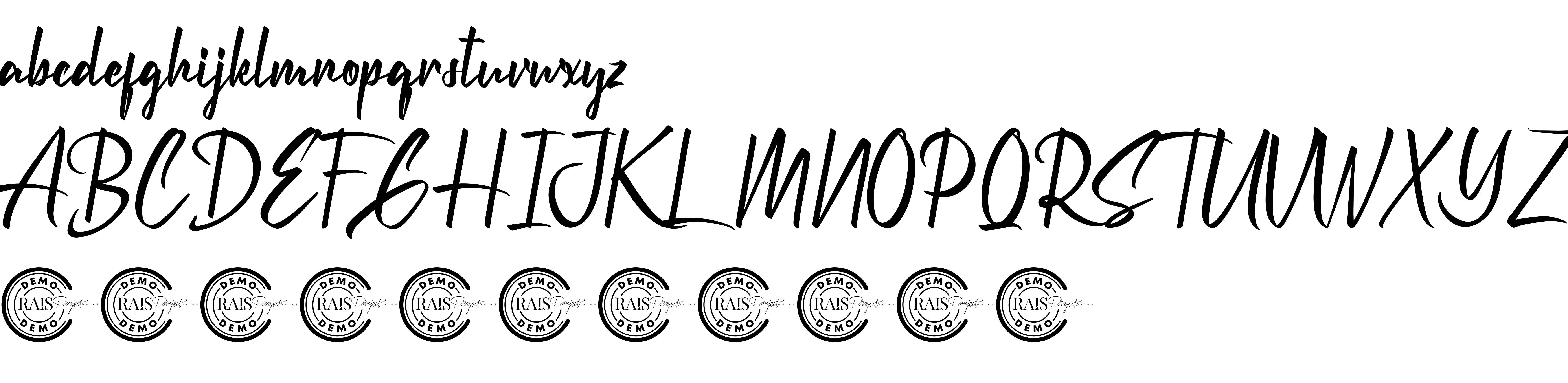Preview font Chesney Demo