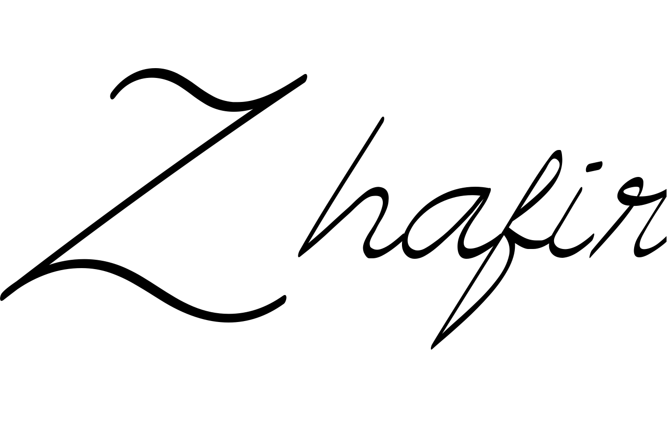 Font Zhafir