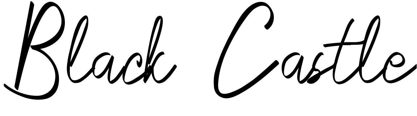 Font Black Castle