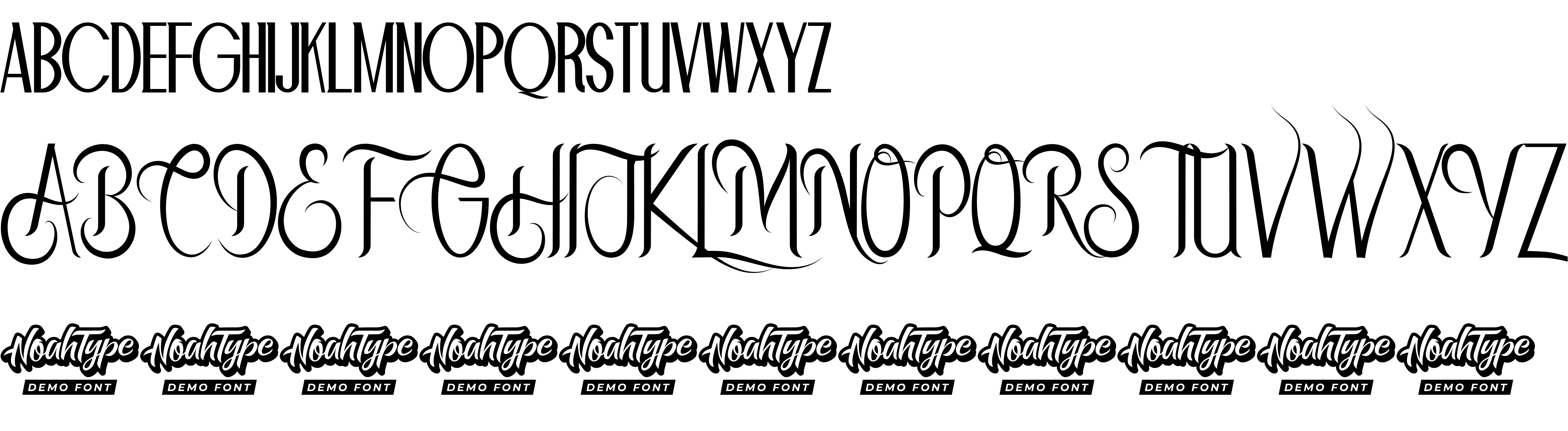 Preview font Beauty Sleep Demo