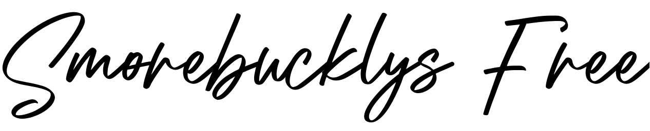 Font Smorebucklys Free