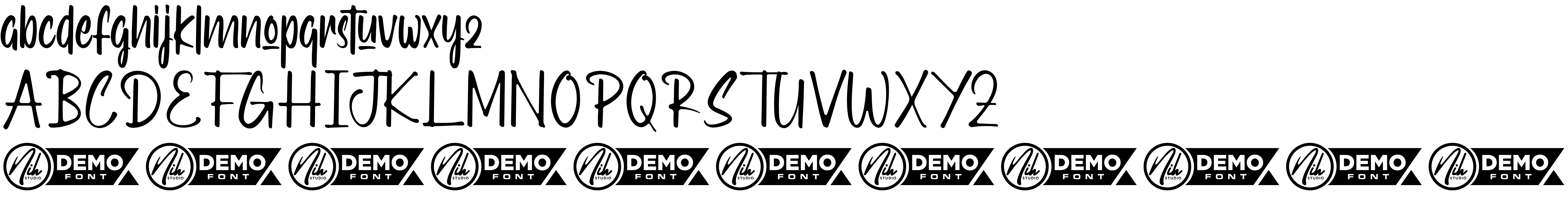 Preview font Jack Roll Demo