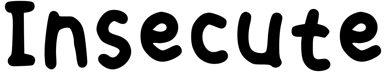 Font Insecute