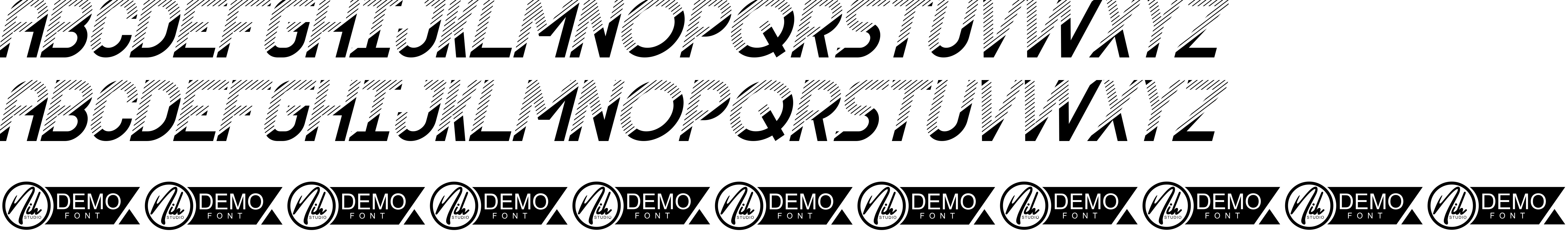 Preview font Offsett Demo