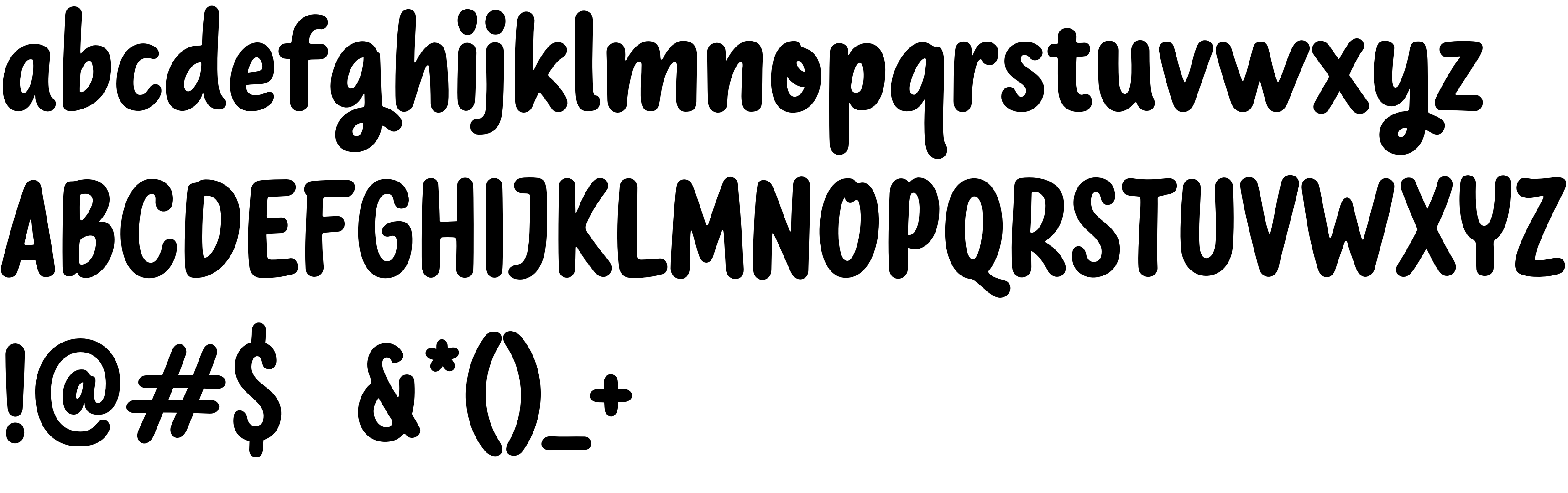 Preview font Bayola