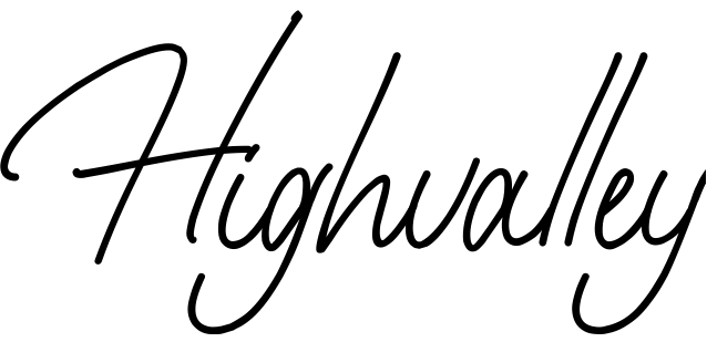 Font Highvalley