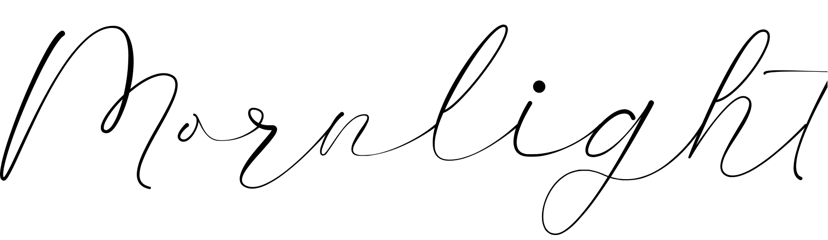 Font Mornlight