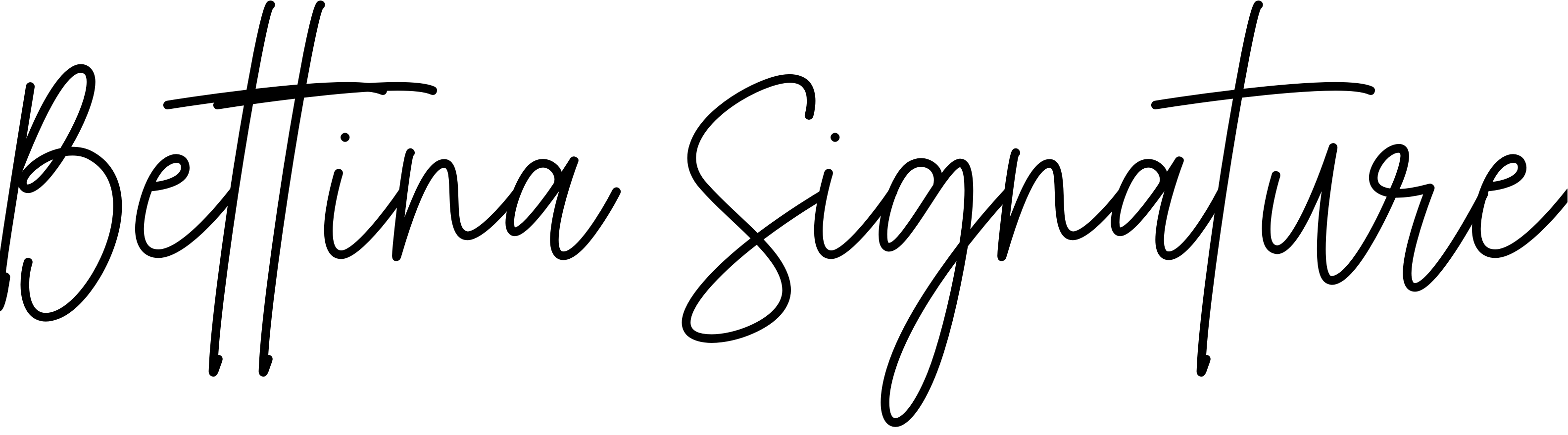 Font Bettina Signature