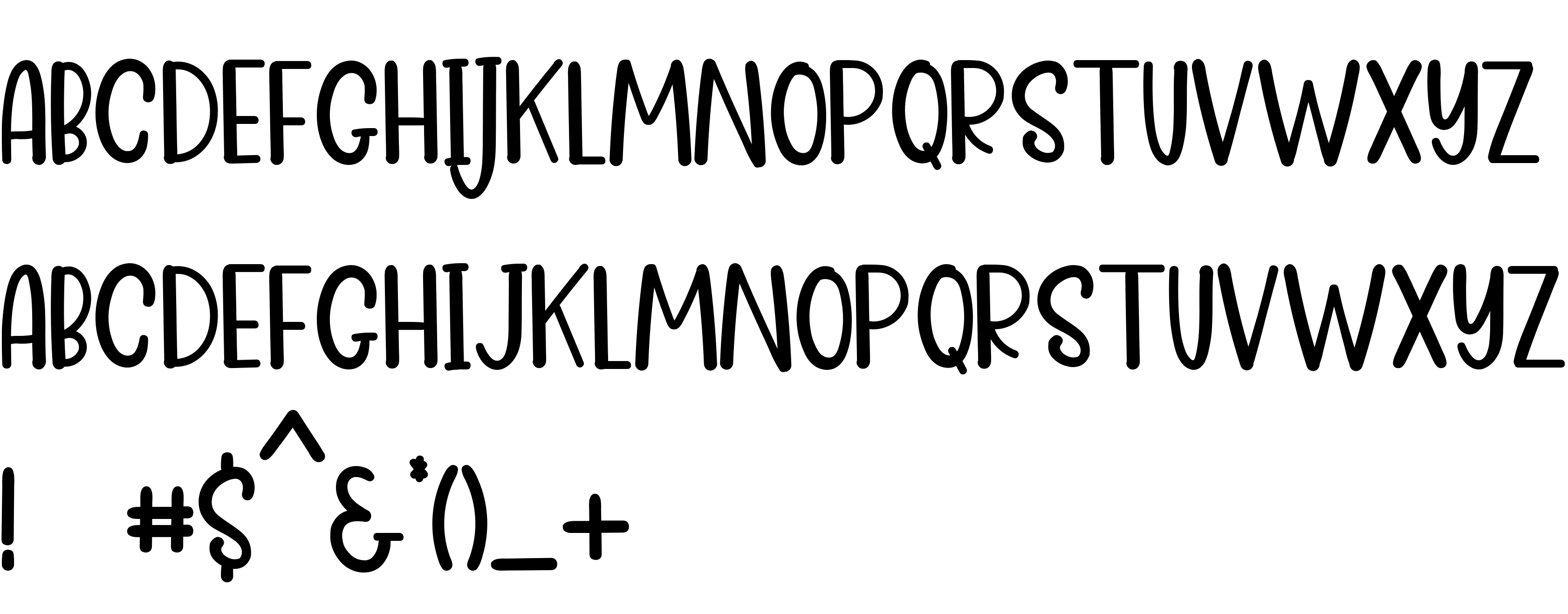 Preview font Dear Friend