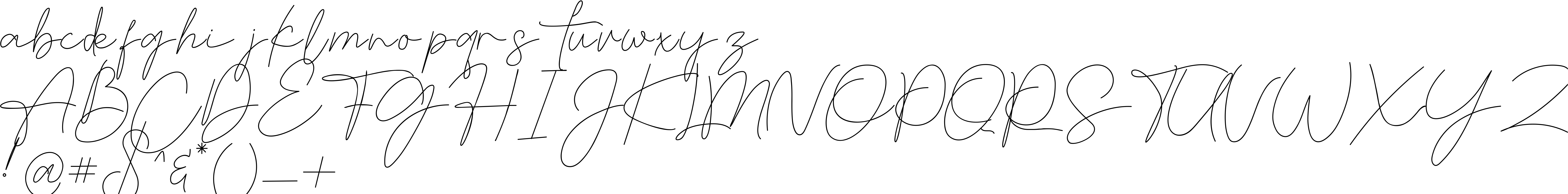 Preview font LonglifeMom
