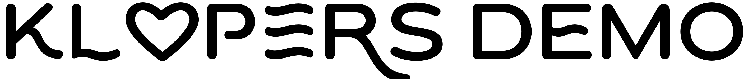 Font Klopers DEMO