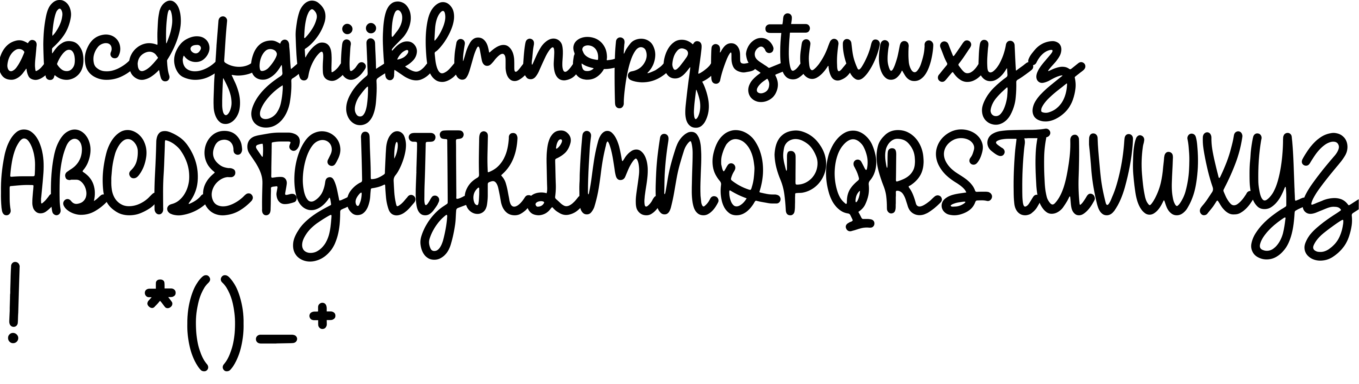 Preview font Penapik