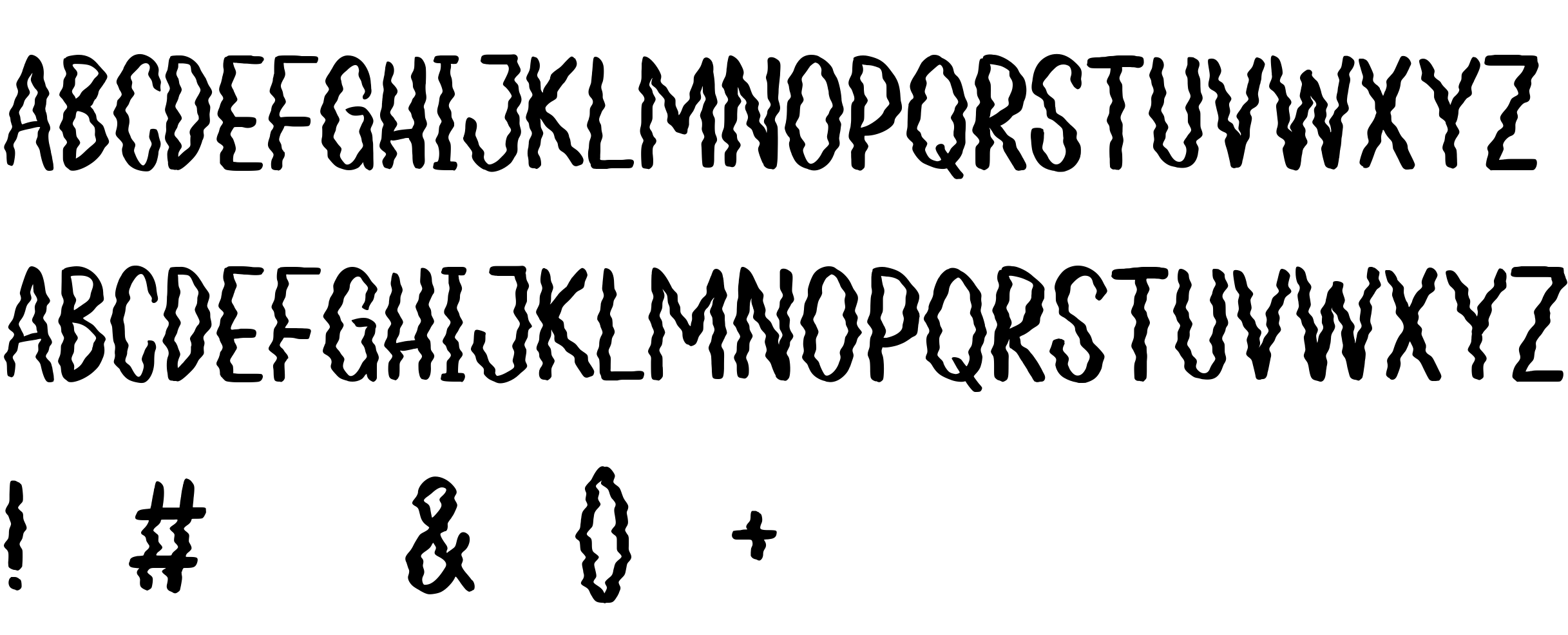 Preview font Aquawave